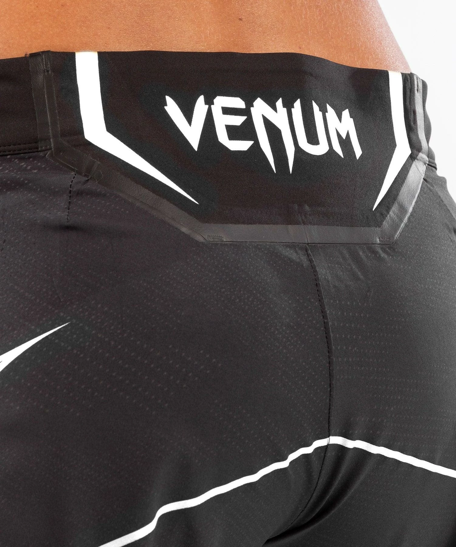 UFC Venum Authentic Fight Night Women's Shorts - Long Fit - Black 5 UFC Venum Authentic Fight Night Women's Shorts - Long Fit - Black - Image 5