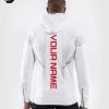 UFC Venum Personalized Authentic Fight Night Men's Walkout Hoodie - White