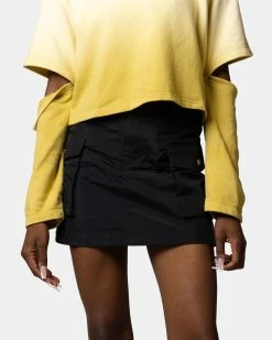 Atmos Pink Side Logo Cargo Mini Skirt (Black) -Venum store 101