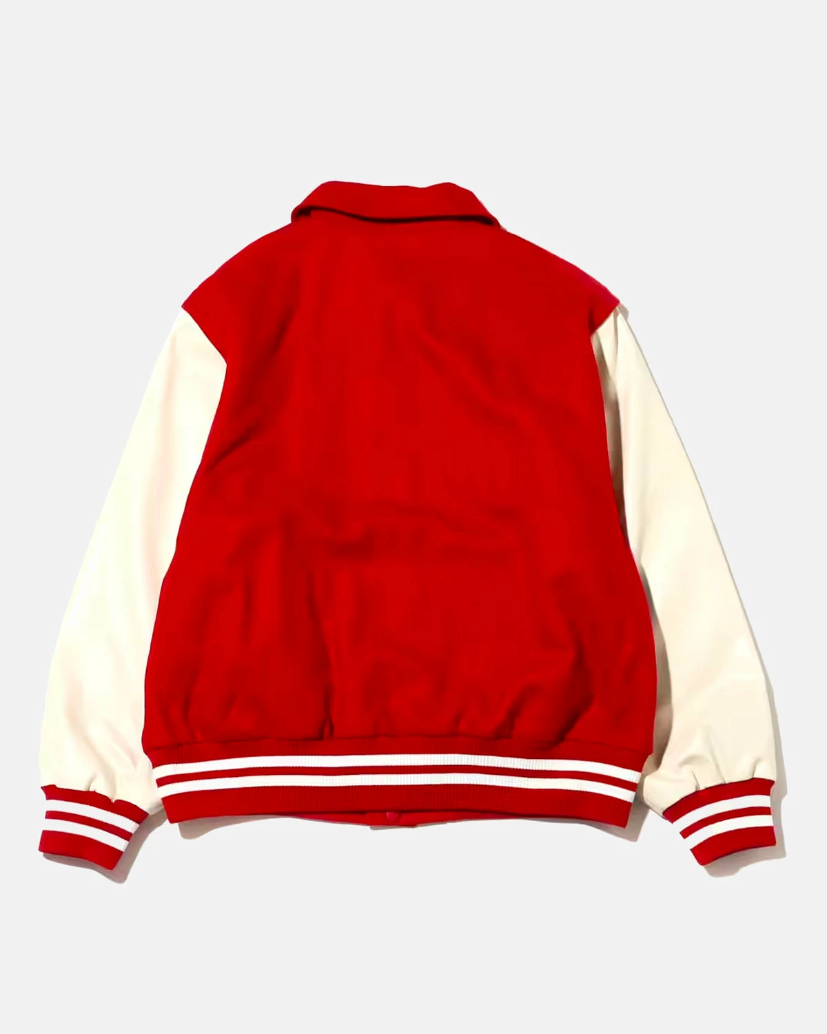 Atmos Pink 2-Way Varsity Jacket (Red) 7 Atmos Pink 2-Way Varsity Jacket (Red) - Image 7