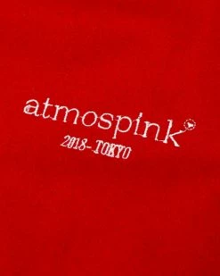 Atmos Pink 2-Way Varsity Jacket (Red) 10 Atmos Pink 2-Way Varsity Jacket (Red) -Venum store 22AW AYJK02 RED 04