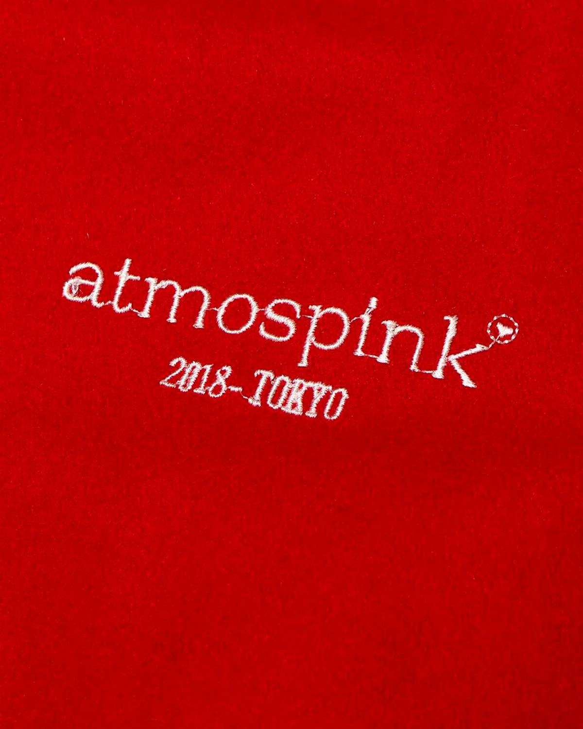 Atmos Pink 2-Way Varsity Jacket (Red) 3 Atmos Pink 2-Way Varsity Jacket (Red) - Image 3