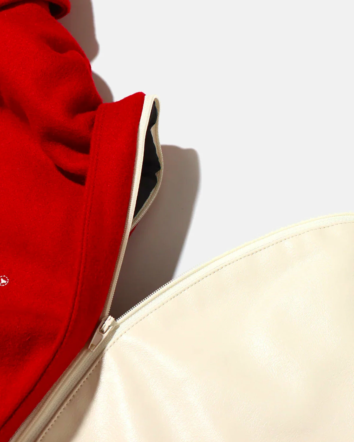 Atmos Pink 2-Way Varsity Jacket (Red) 5 Atmos Pink 2-Way Varsity Jacket (Red) - Image 5