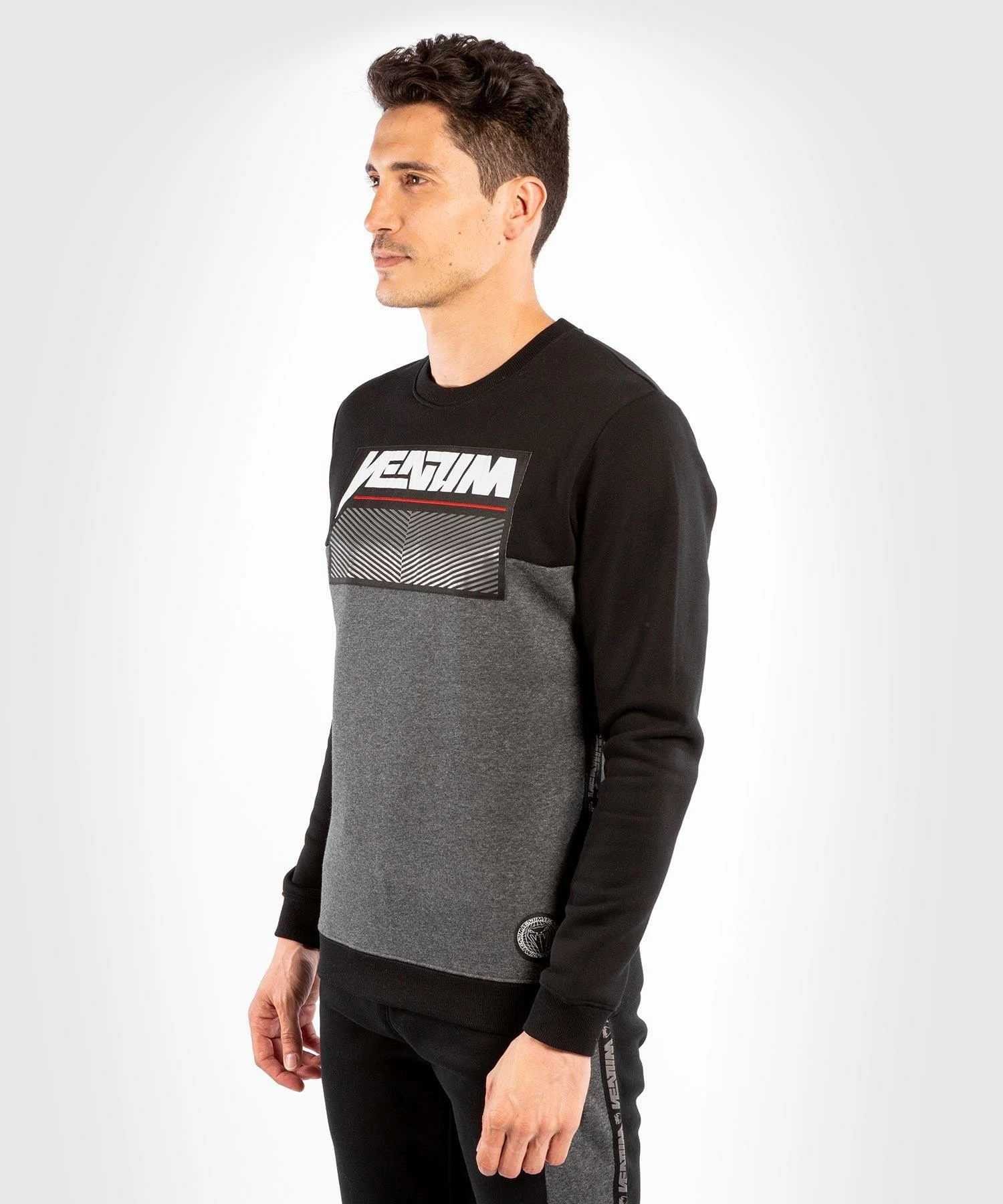 Venum Rafter Sweatshirt - Dark Heather Grey 3 Venum Rafter Sweatshirt - Dark Heather Grey - Image 3