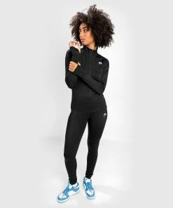 Venum Essential Women's Base Layer Top - Black -Venum store 2a567433d78a8c6ace7b94545d40987575538ac6 BASE LOYERTOP ESSENTIAL BLACK 08