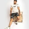 UFC Venum Authentic Fight Week Men's 2.0 Short Sleeve T-Shirt - Sand