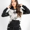 UFC Venum Authentic Fight Week Women's 2.0 Pullover Hoodie - Sand/Black