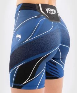 UFC Venum Authentic Fight Night Women's Vale Tudo Shorts - Long Fit - Blue -Venum store 3 252F7 252Fe 252Fb 252F37eb8924664034422e50c333b99947b27baa97c4 VNMUFC 00017 004 08