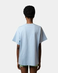 Atmos Pink Graphic Oversize T-Shirt (Light Blue) -Venum store 41