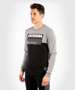 Venum Rafter Sweatshirt - Light Heather Grey -Venum store 4 252F3 252F9 252F4 252F4394c0bb211c8b090cd2eca832f04cd8812e9e17 SWEAT RAFTER GREY BLACK 02