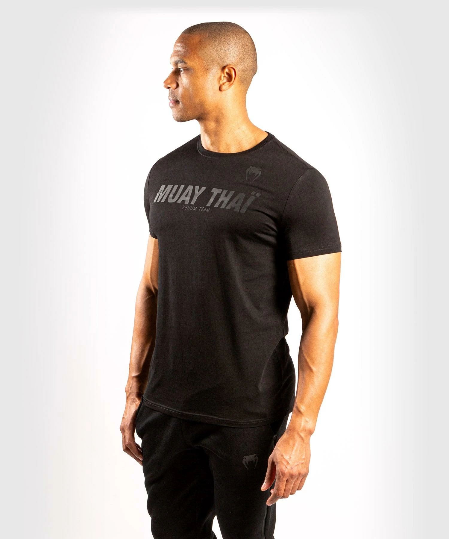 Venum Muay Thai VT T-shirt - Matte/Black - Image 3