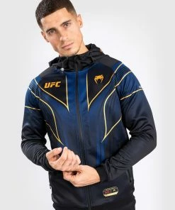 CSD FASHION UFC AUTHENTIC FIGHT NIGHT 2.0 KIT BY VENUM MEN'S WALKOUT HOODIE - Midnight Edition - Champion