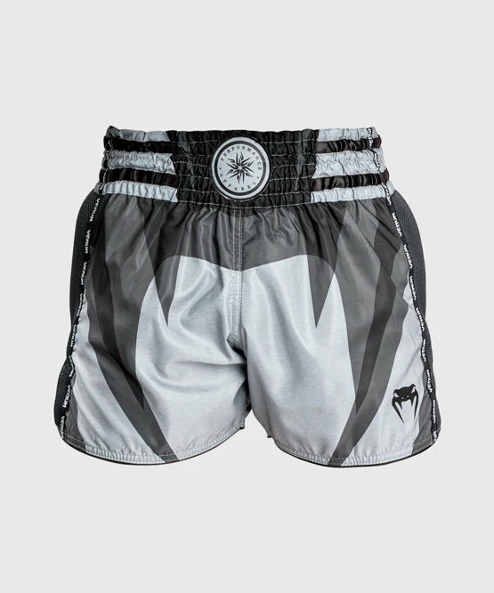 Venum Stone Muay Thai Shorts - Mineral Green 1 Venum Stone Muay Thai Shorts - Mineral Green