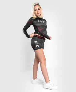 UFC Venum Authentic Fight Week Women's 2.0 Vale Tudo Short - Black/Red