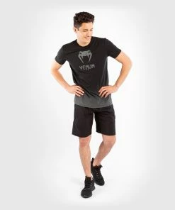 Venum Classic T-shirt - Black/Dark Grey -Venum store 4 252Ff 252F6 252F9 252F4f696ccae508c2afaaee9f6d0f2f965ac3f21caf TS CLASSICS BLACK GREY 08