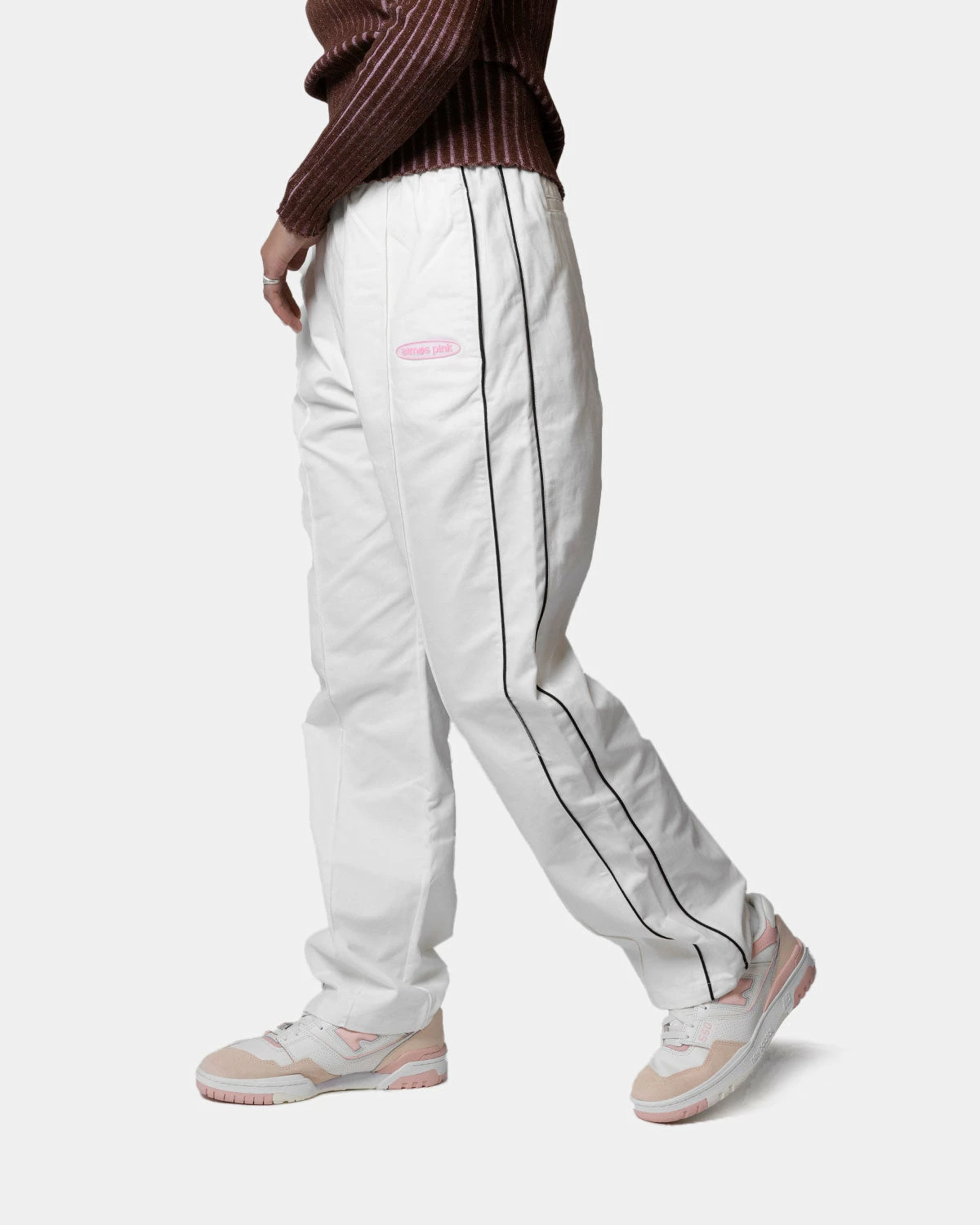 Atmos Pink Racing Pants (White) 2 Atmos Pink Racing Pants (White) - Image 2