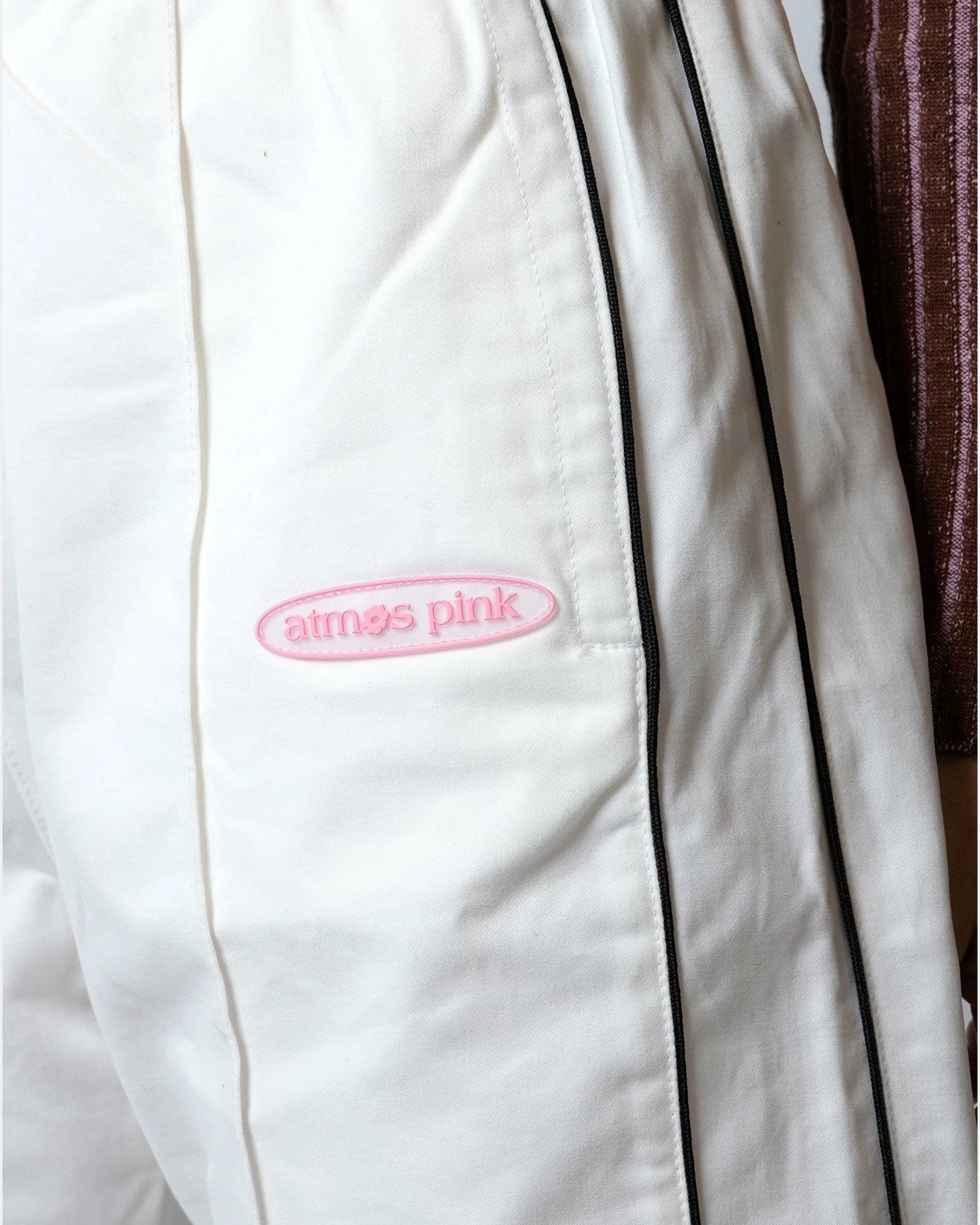 Atmos Pink Racing Pants (White) 3 Atmos Pink Racing Pants (White) - Image 3