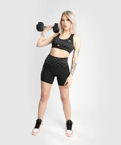 Venum Monogram Compression Shorts - For Women - Black/Pink Gold 9 Venum Monogram Compression Shorts - For Women - Black/Pink Gold -Venum store 5 252F2 252Fb 252Ff 252F52bf9900f0140b89d00e66e78fb3e56f5fc3c0cc SHORTS COMPRESSION MONOGRAM BLACK PINK GOLD 01