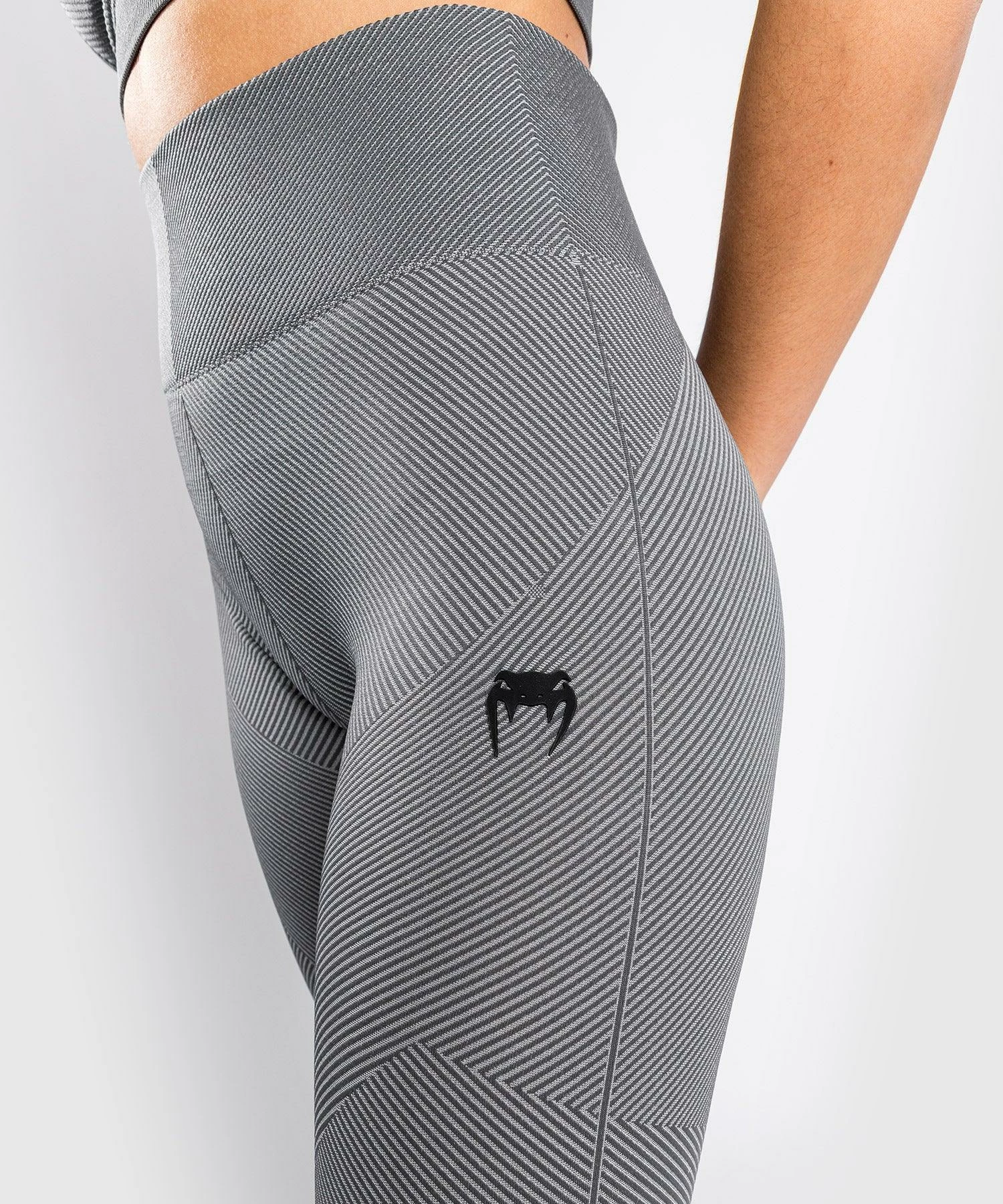 Venum Sparring Seamless Leggings - For Women - Dark Grey 4 Venum Sparring Seamless Leggings - For Women - Dark Grey - Image 4