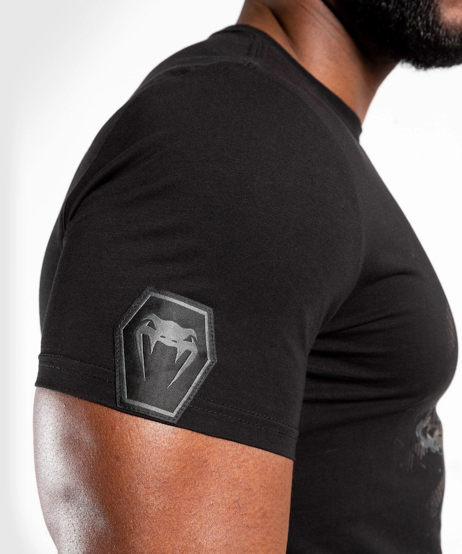 Venum Skull T-shirt - Black/Black 7 Venum Skull T-shirt - Black/Black - Image 7