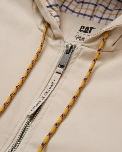 Caterpillar + Colour Plus Co Canvas Work Light Jacket - W/Out Sherpa (Sandshell) -Venum store 7040042 13 0907 03
