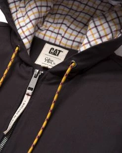 Caterpillar + Colour Plus Co Canvas Work Light Jacket - W/Out Sherpa (Black) -Venum store 7040042 13531 02