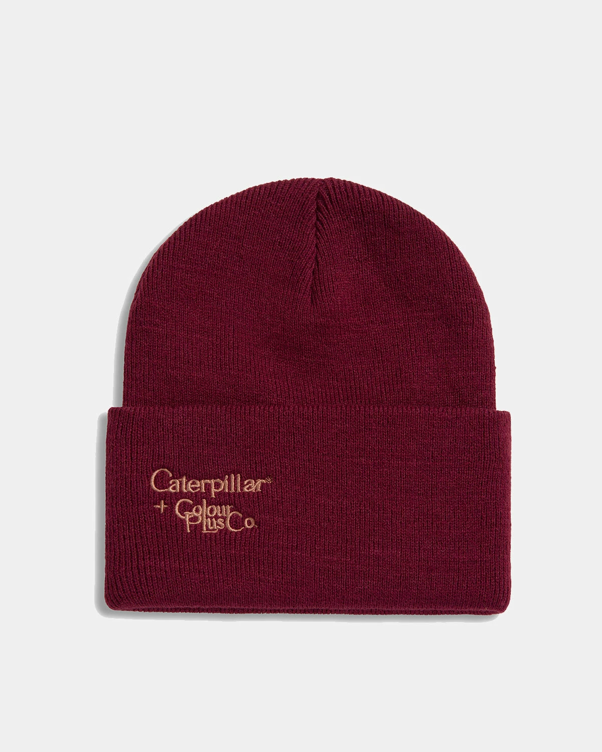 Caterpillar + Colour Plus Co C+C Beanie (Tawny Port) 1 Caterpillar + Colour Plus Co C+C Beanie (Tawny Port)