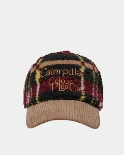 Caterpillar + Colour Plus Co Fleece W/ Corduroy Trim C+C Hat (Tawny Port)