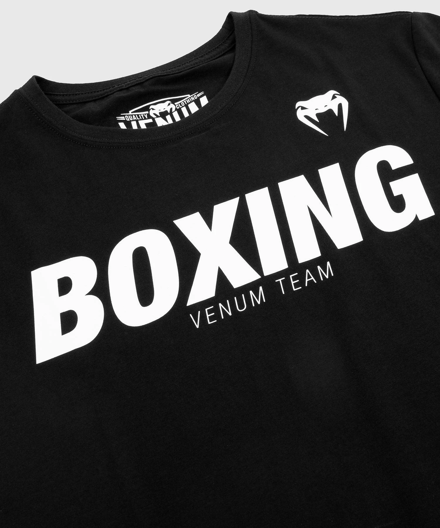 Venum Boxing VT T-shirt - Black/White - Image 4