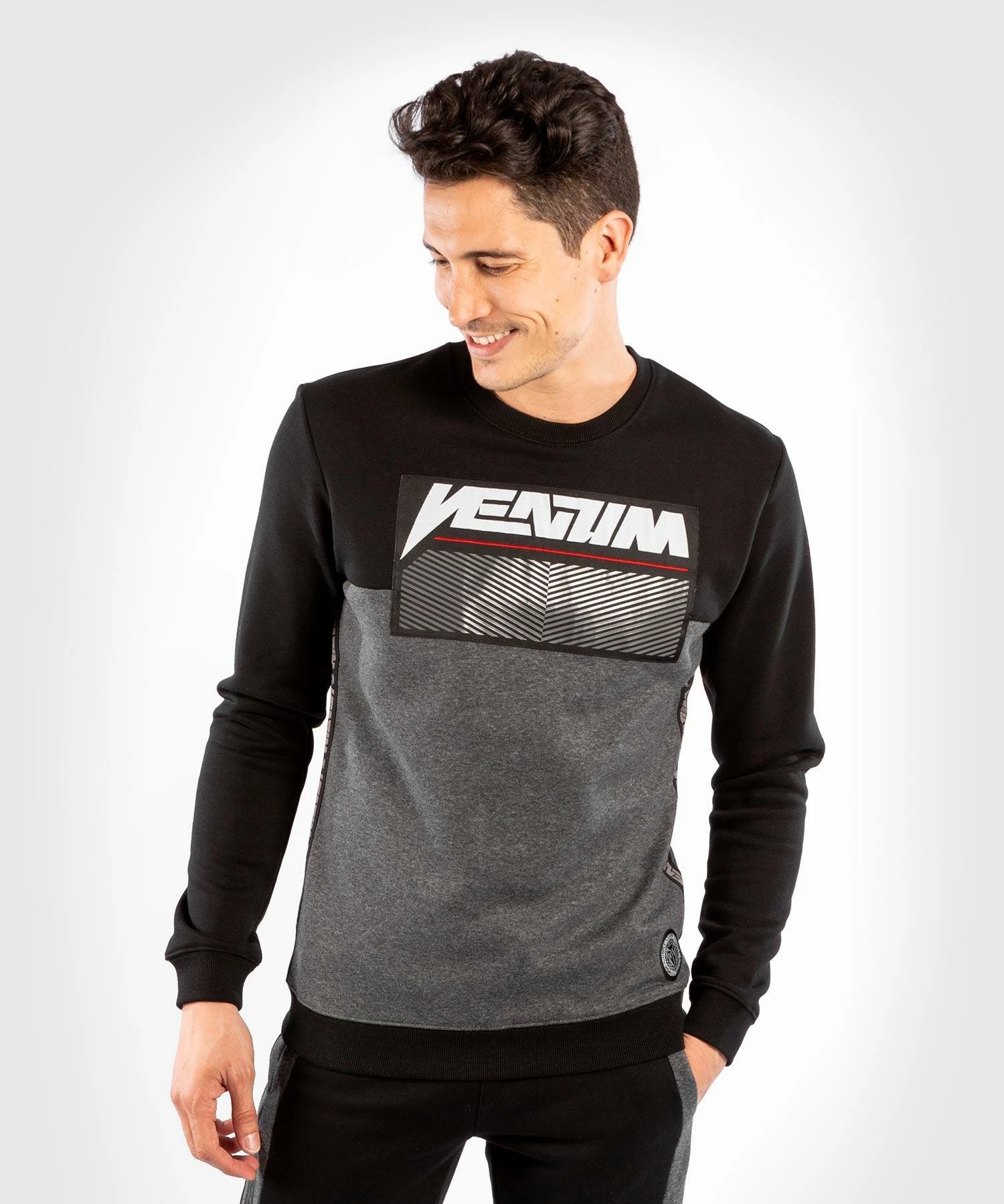 Venum Rafter Sweatshirt - Dark Heather Grey 1 Venum Rafter Sweatshirt - Dark Heather Grey