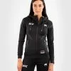 UFC Venum Authentic Fight Night Women's Walkout Hoodie - Black