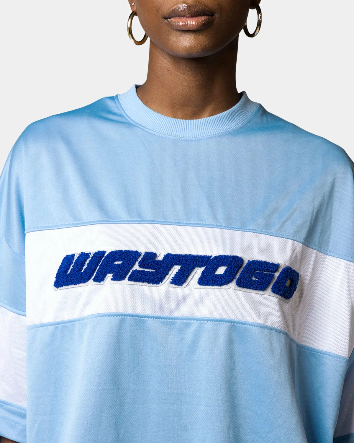 Atmos Pink Sporty Tops (Light Blue) 2 Atmos Pink Sporty Tops (Light Blue) - Image 2