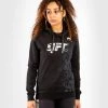 UFC Venum Authentic Fight Week Women's Pullover Hoodie - Black