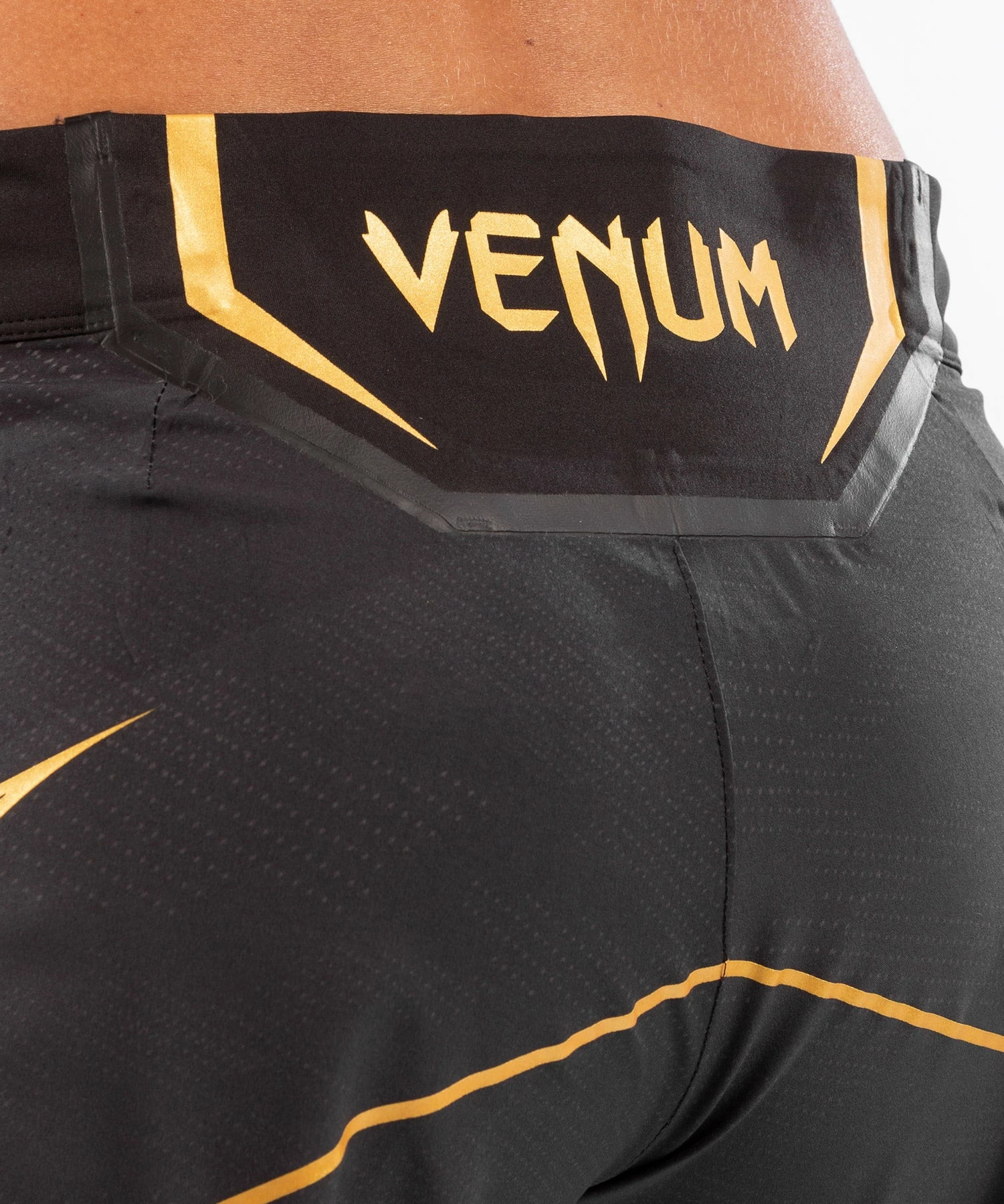 UFC Venum Authentic Fight Night Women's Shorts - Long Fit - Champion 6 UFC Venum Authentic Fight Night Women's Shorts - Long Fit - Champion - Image 6