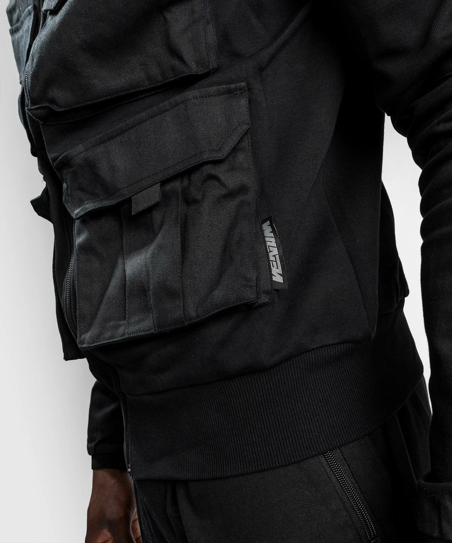 Venum Cargo Track Jacket - Black 8 Venum Cargo Track Jacket - Black - Image 8