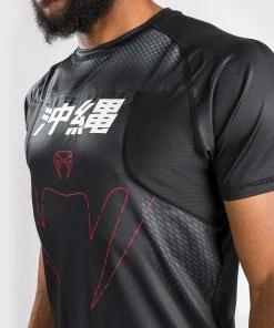 Venum Okinawa 3.0 Dry Tech T-Shirt Short Sleeves - Black/Red -Venum store 9 252Ff 252F8 252F0 252F9f801b15f320f4a388008fba20078cee57b9fdd3 DRYTECH OKINAWA BLACK RED 09