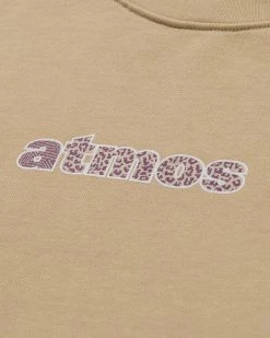 Atmos USA Albino & Preto X Atmos Crewneck Sweatshirt (Beige) -Venum store AP ATM CREW BEG2