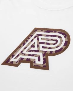 Atmos USA Albino & Preto X Atmos Big Logo Tee 1 (White) -Venum store AP ATM TEE1 WHT3