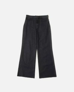 Atmos Pink Cut Denim Pants (Black)