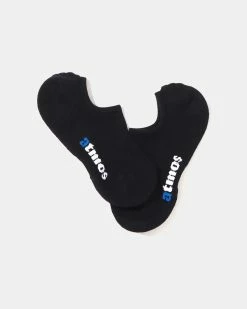 Atmos USA Atmos Ankle 2P Socks (Black | Black)