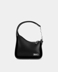 Ciriaco Ashley Minimalist Baguette 2.0 Handbag (Black)