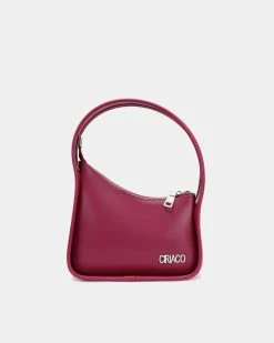Ciriaco Ashley Minimalist Baguette Handbag (Telemagenta)