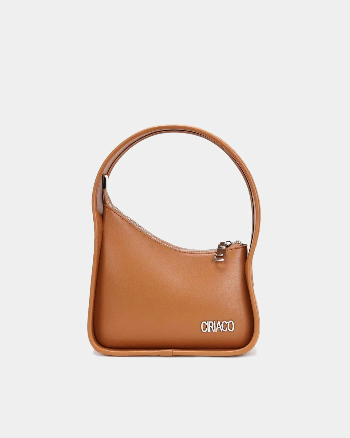 Ciriaco Ashley Minimalist Baguette Handbag (Amber) 1 Ciriaco Ashley Minimalist Baguette Handbag (Amber)