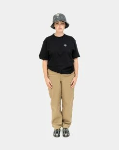 Carhartt WIP W Short Sleeve Cultivate Tee (Black) -Venum store CarharttWIP Tee Black 02
