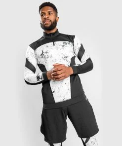 Venum G-Fit Marble Dry Tech Long Sleeves Zip Collar - Marble 8 Venum G-Fit Marble Dry Tech Long Sleeves Zip Collar - Marble -Venum store DRYTECH GFIT MARBLE 33 1