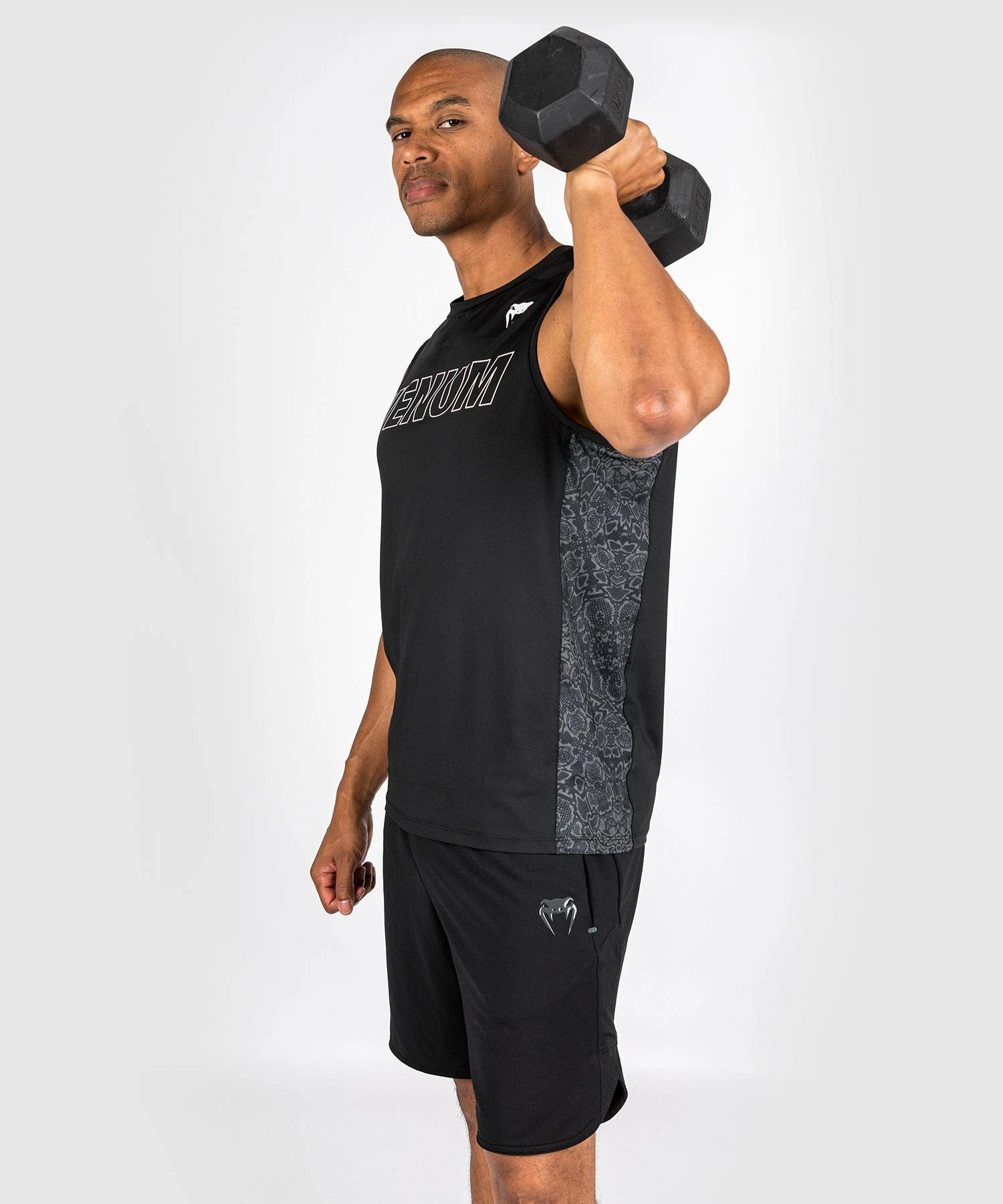 Venum Classic Evo Dry Tech Tank Top - Black/White 2 Venum Classic Evo Dry Tech Tank Top - Black/White - Image 2