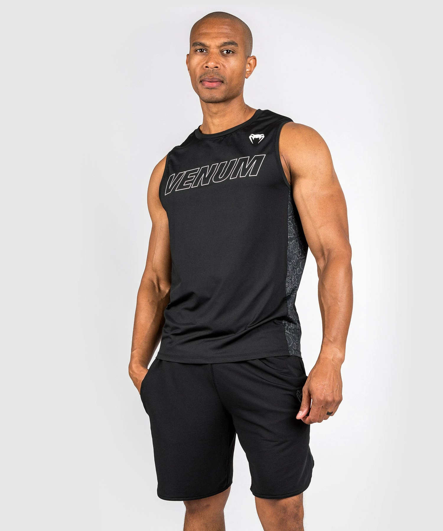Venum Classic Evo Dry Tech Tank Top - Black/White 1 Venum Classic Evo Dry Tech Tank Top - Black/White