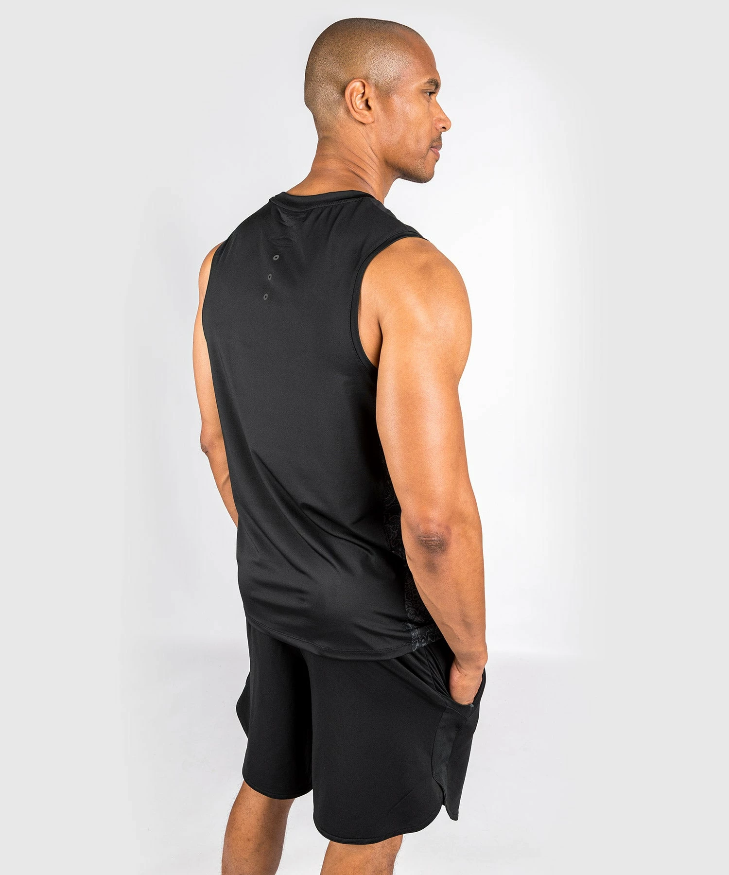 Venum Classic Evo Dry Tech Tank Top - Black/White 7 Venum Classic Evo Dry Tech Tank Top - Black/White - Image 7