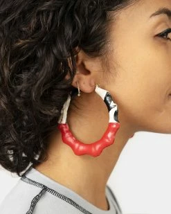 Seville Michelle Animal Style Collection A19 -Venum store Earring Hoop 02