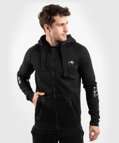 Venum Contender 3.0 Hoodie - Black/Black -Venum store HOODIES CONTENDER3.0 BLACK BLACK 01